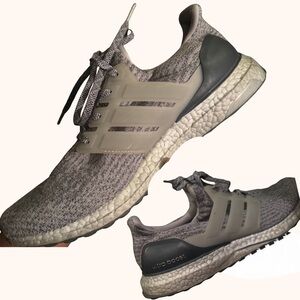 Adidas Charcoal Athletic Sneakers